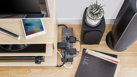 Belkin 12-Outlet Surge Protector | $14 | Amazon | Prime members only. Discount shown at checkout.